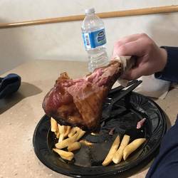 Turkey Leg for lunch! (Dinner & breakfast)