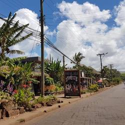 Main street Hanga Roa