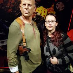 Bruce Willis und ich