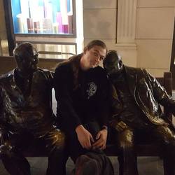Sir Winston Churchill and President Eisenhower in Mayfair