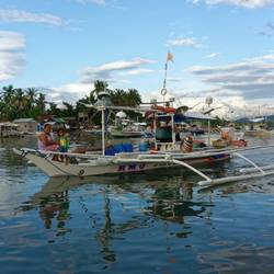 Eines der vielen Fischerboote