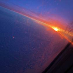 Sunset near Omaha