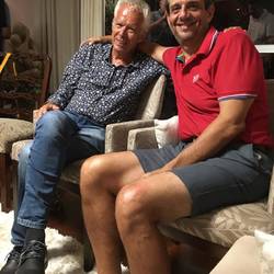 Hercs mit Gastgeber Artur