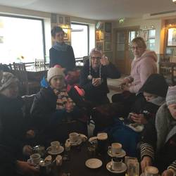 Sunday swimmers post swim