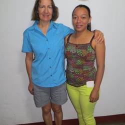 Mit meiner Lehrerin (26 J.) Marjorie
