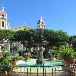 Plaza Zentral in Granada