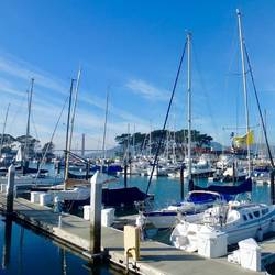 The marina at Marina.