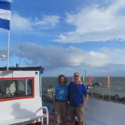 Ferry von San Jorge nach Moyagalpa, stürmisch!