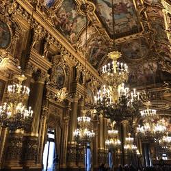 The reception hall at the operA