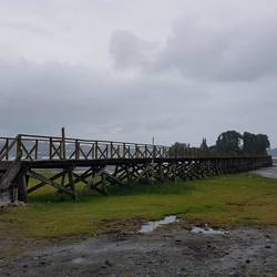Bridge to Isla Aucar