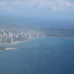 Waikiki and Diamond Head