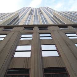 Empire State Building from street level