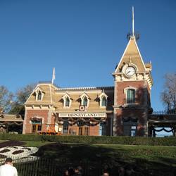 Disneyland entrance