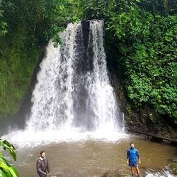 Begeisterung unsererseits ob des Wasserfalls!