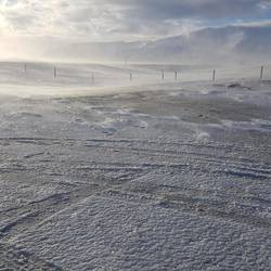 High winds and the day