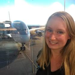 Ein letztes Selfie vor dem Abflug..