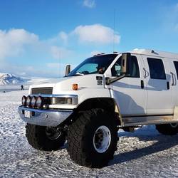 Our transport to the ice cave