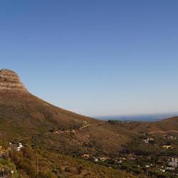 Blick auf Lion's Head
