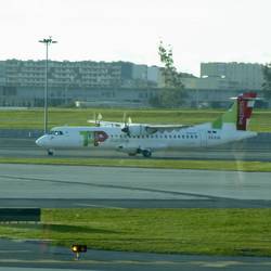 ATR72 - our 70 seater prop plane from Malaga