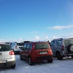 Nowhere to park - site full
