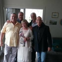 Aunty Erica with her body guards