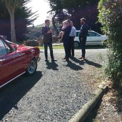 Getting ready to go.