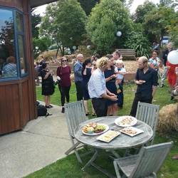 Wine & nibbles with family & friends