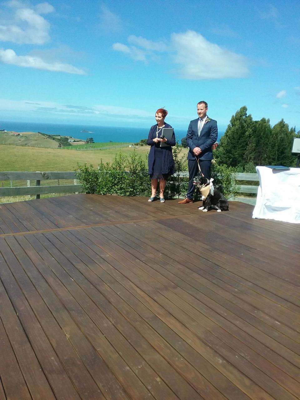 Waiting.....bride approaching