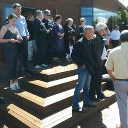 Waiting patiently...as males do!