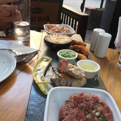 A selection of Chilean delicacies.