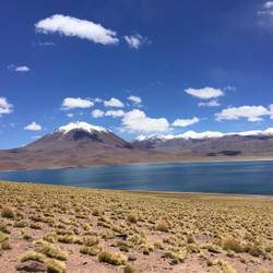 Lagunas Mineques -- very blue