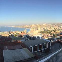 View of Valpo from our balcony