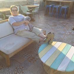 Me, enjoying the view