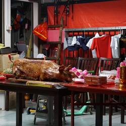 Un méchoui à la chinoise.