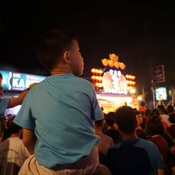 Petits et grands avaient le coeur à la fête.