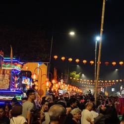 Les rues étaient bondées pour le happening de l'année.