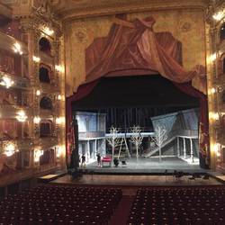 View from best seats at Teatro Colon