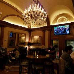 It was a beautiful bar too!