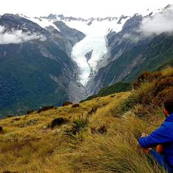 Franz-Josef-Gletscher in ganzer Pracht