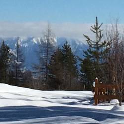 Beautiful views as you walk