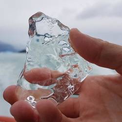 That ice is hundreds of thousands of years old