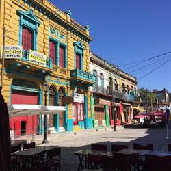 Street in La Boca