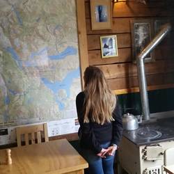Im "Base Camp" in Puerto Natales