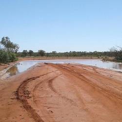 Still a bit of water around