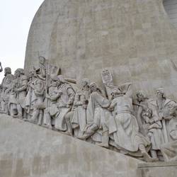 The explorers get lots of recognition in Portugal as they brought great wealth to the country.