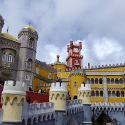 Very colouful Pena Palace