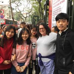 The friends we made in line