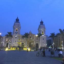 Detour to central Lima