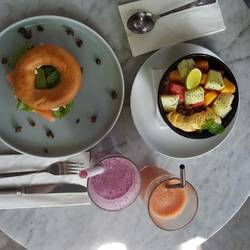 Frühstück im Corner House