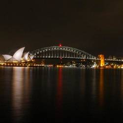 Harbour Bridge by night